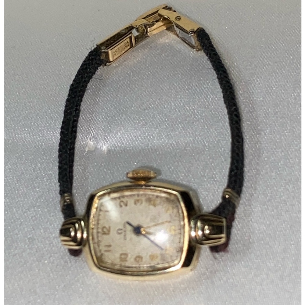 Omega vintage watch 14k gold filled 17J .works